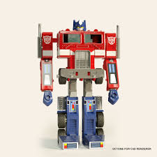 optimus prime toy 3d model 50 fbx