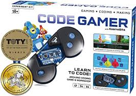 And some are not given g in the code name. Amazon Com Thames Kosmos Code Gamer Coding Workshop Game Ios Android Compatible Learn To Code Four Sensors Powerful Arduino Board Winner Toy Of The Year