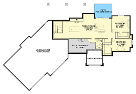 Angled Garage And A Walkout Basement