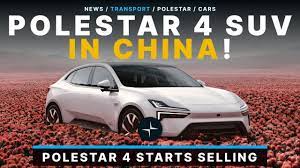 Polestar 4 SUV Coupé Goes On Sale in China! What's Next For $PSNY? - YouTube