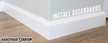 how to install baseboards the easy way