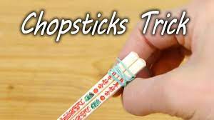 Perfect if you struggle to eat food with chopsticks. How To Use Chopsticks Life Hack Youtube