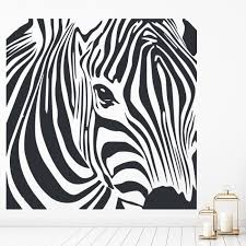 3d Zebra Stripe Wall Sticker