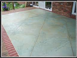 Stamped Concrete With Brick Border