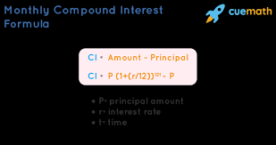 monthly compound interest formula