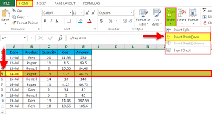 insert multiple rows in excel how to