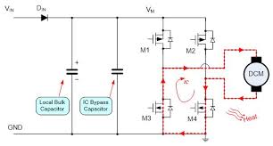 dc motor system input capacitor