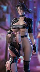 Futa on female 3d