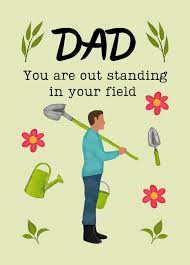 outstanding dad funny gardening father
