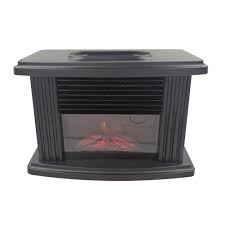 autcarible mini electric fireplace
