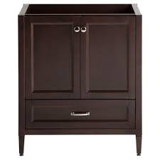 Shop bathroom vanities & vanity cabinets at the home depot. Home Decorators Collection Claxby 30 In W X 34 In H X 21 In D Bathroom Vanity Cabinet Only In Chocolate Cbbd30 Ch The Home Depot