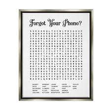 decor collection phone crossword puzzle