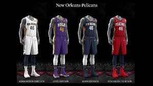 Fanatics international is also a great source for pelicans player jerseys for your. Ranking The Nba S New Nike Designed Uniforms New Orleans Pelicans Jersey Design Nba