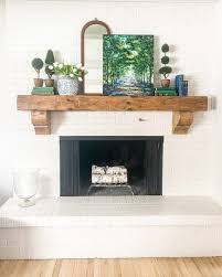 How To Decorate A Spring Mantel With