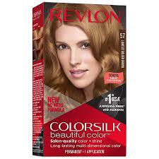 Revlon Colorsilk Beautiful Color Permanent Hair Color Lightest Golden Brown 57