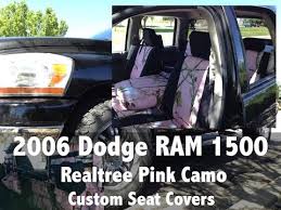 2006 Dodge Ram 1500 Pink Camo Seat