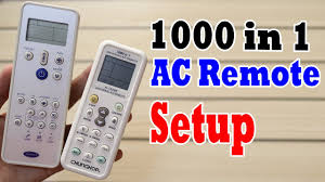carrier 1000 in 1 universal ac remote