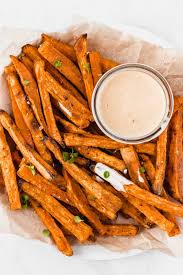 In a small bowl, stir together the remaining ingredients. How To Make The Best Sweet Potato Fries With Aioli Damn Spicy