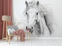 Horse Wallpaper Wall Mural Home Decor