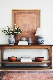 style a console table
