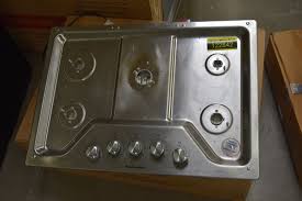 stainless natural gas cooktop 122842