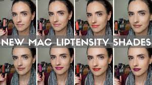 mac liptensity lipsticks lip pencils
