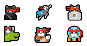 Ninja Cat: The Windows-only Emoji