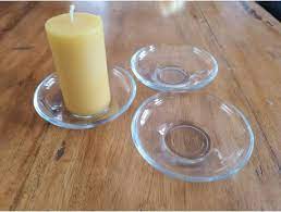 Glass Tealight And Candle Holders