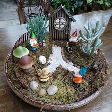Miniature Fairy Garden Filled With Magic