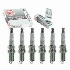 6 pc ngk v power spark plugs compatible
