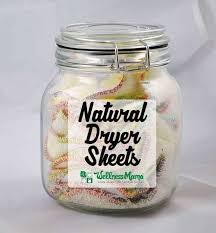 how to make natural dryer sheets