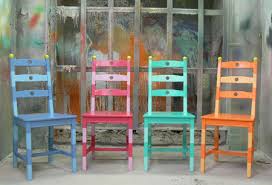 Dzine Craft Ideas Funky Painted Chairs