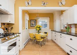 white yellow kitchen manchester retro