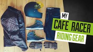 my cafe race riding gear clothes