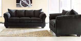 Ashley Furniture Darcy Black 2pc Living