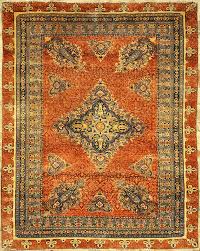 finest antique qajar silk rug