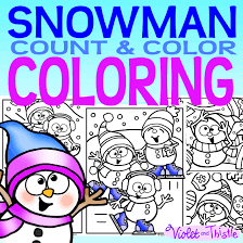 snowman coloring pages cute snowman