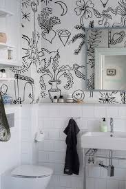 24 Luxurious Bathroom Wallpaper For