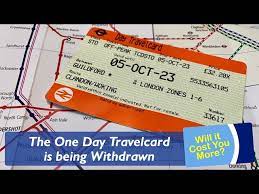 day travelcard is being withdrawn