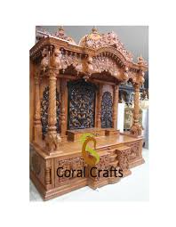 indian wooden temple c crafts