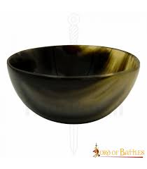 Handmade Medieval Viking Horn Bowl