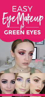 easy eye makeup for green eyes makeup