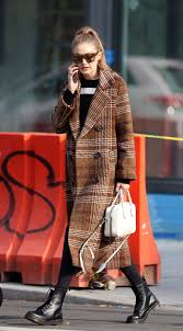 Gigi hadid style street style gigi hadid outfits. Gigi Hadid S Versatile Winter Jacket Is From Mango And It S Still Available Teen Vogue