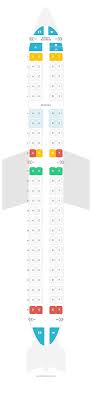 Seat Map Embraer 190 Klm Find The Best Seats On A Plane