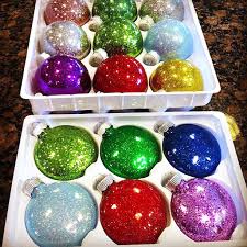 For Glitter Ornaments