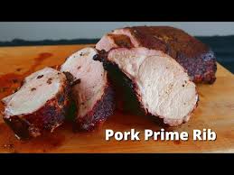 smoked pork loin rib roast recipe