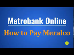 how to pay meralco bill in