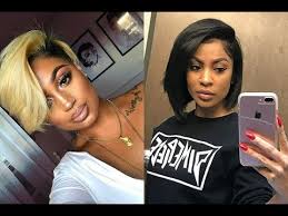 An impressively versatile haircut, black hair bobs come in a variety of lengths and textures, from sleek and chin length to long and wavy, the possibilities are countless. Bob Hairstyles For Black Women 2019 Youtube