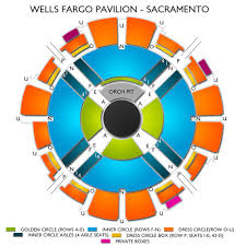 Wells Fargo Pavilion Sacramento 2019 Seating Chart