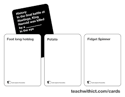Check spelling or type a new query. Cards Against Humanities Python Tutorial Teachwithict Com